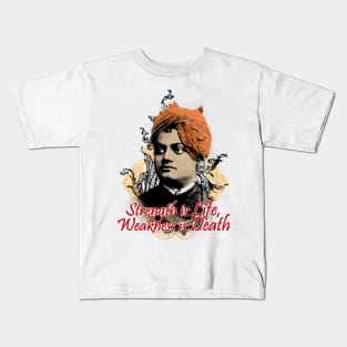 Indian Hindu Monk - Swami Vivekananda Kids T-Shirt